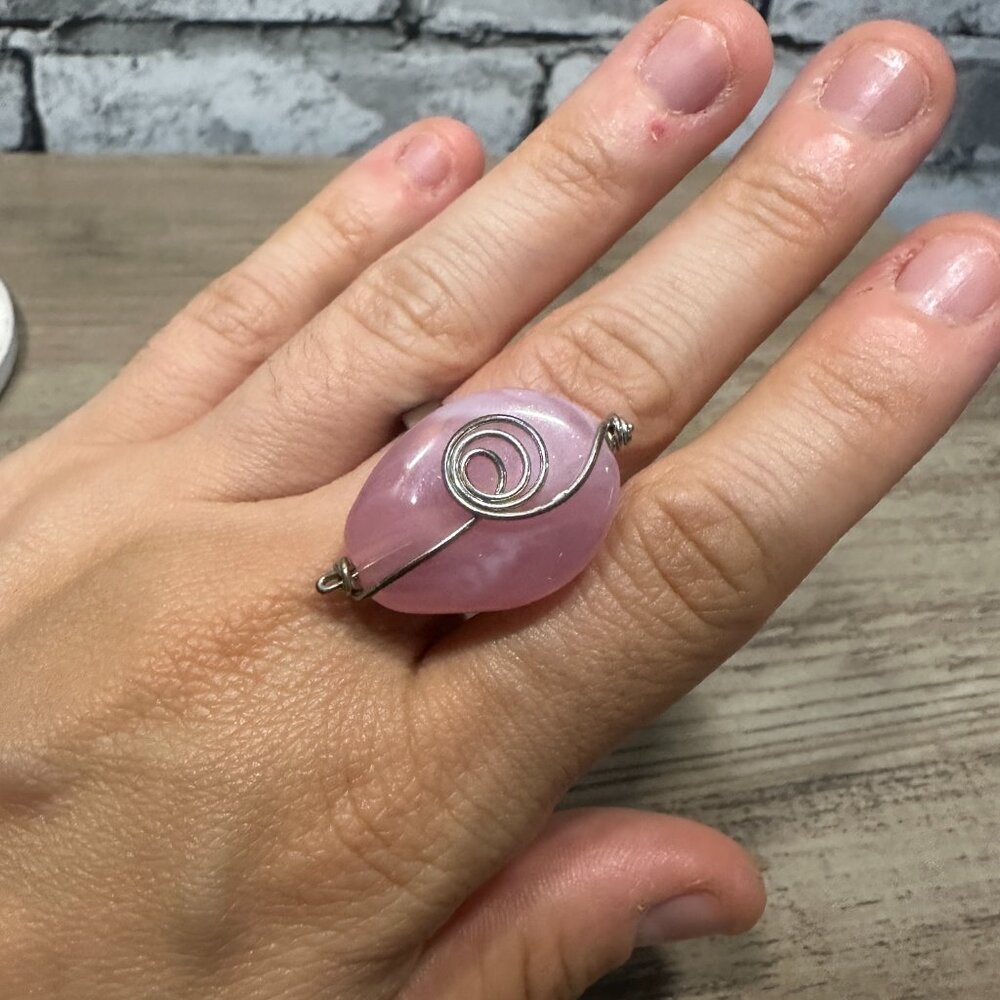 EUC Ring Set Large 3 Rings Colorful Large Stones - Picture 8 of 13